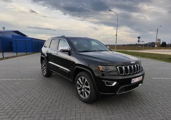 mazowieckie Jeep Grand Cherokee cena 116500 przebieg: 96483, rok produkcji 2018 z Siedlce